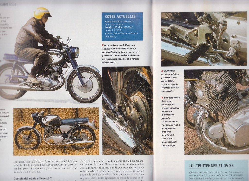 Moto Honda CB 72 collection, Verzenden, Gelezen