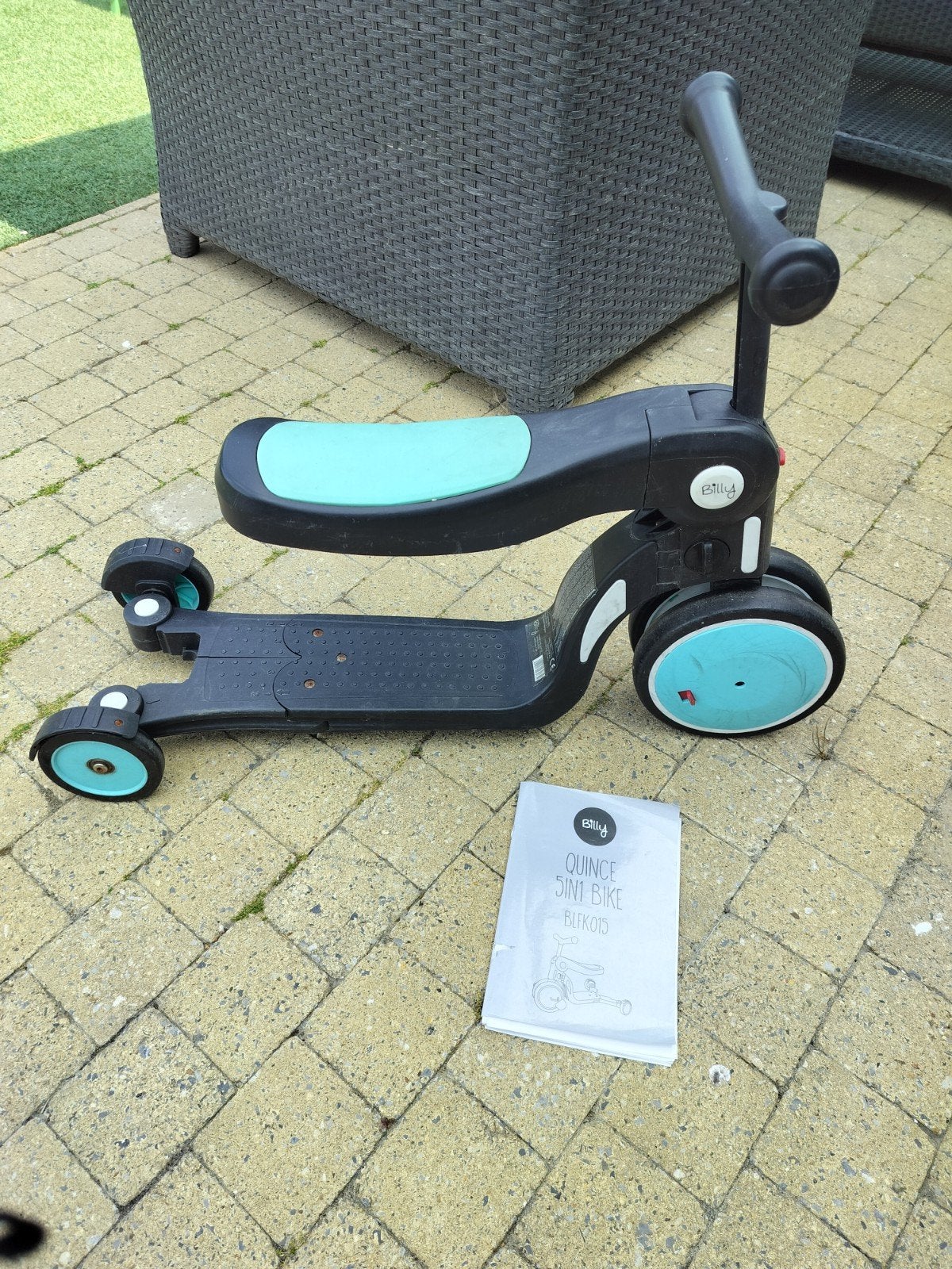 Billy quince 5 in 1 bike, Kinderen en Baby's, Speelgoed | Buiten | Voertuigen en Loopfietsen, Ophalen