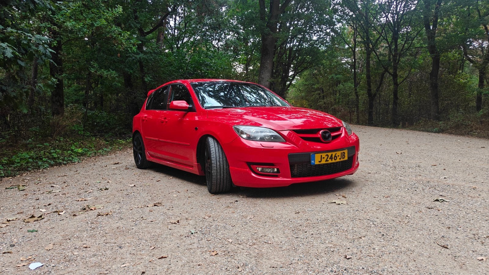 mazda 3 mps BK 300PK, Auto's, Voorwielaandrijving, Zwart, Handgeschakeld, 5 deurs