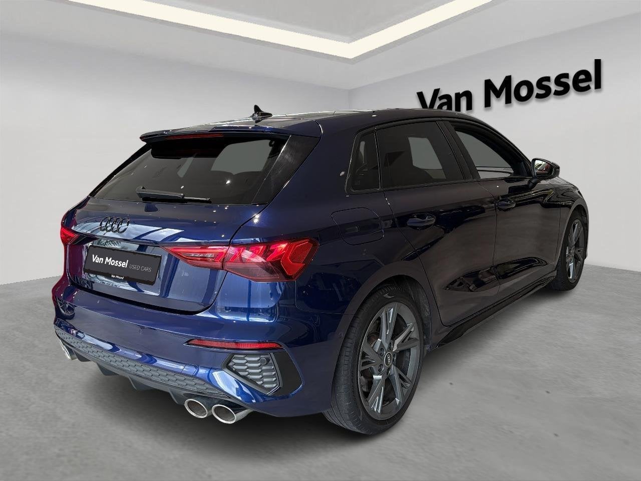 Audi S3 2.0 TFSI S3 S tronic quattro Sportback, Autos, S3, Entreprise, Entretenue par le concessionnaire, Noir