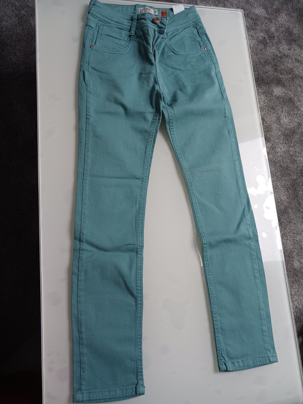 Blauwe broek merk Cars te koop.M 158, Zo goed als nieuw, Cars jeans, Jongen, Ophalen