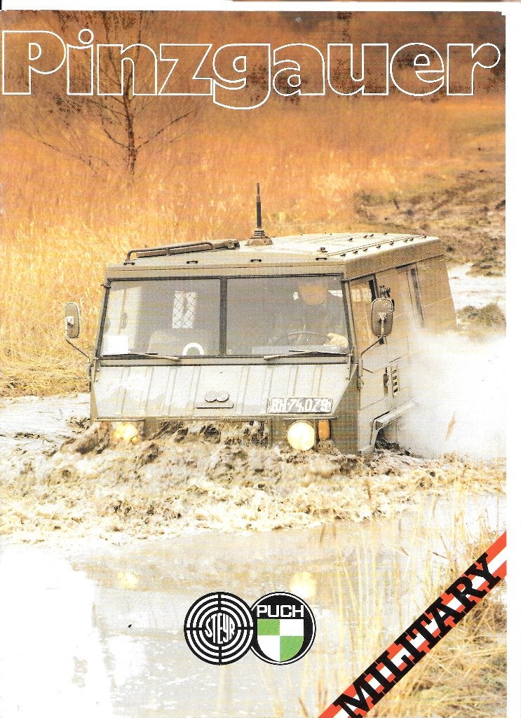 STEYR-PUCH PINZGAUER,  1984, Ophalen of Verzenden, Zo goed als nieuw, Overige merken