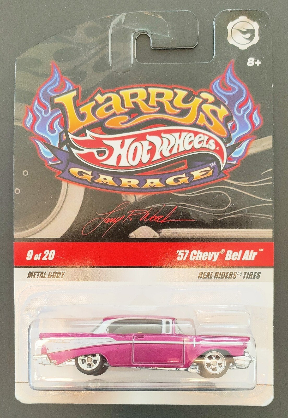 Hot Wheels Larry's Garage '57 Chevy Bel Air (9/20) - Nieuw, Nieuw, Auto