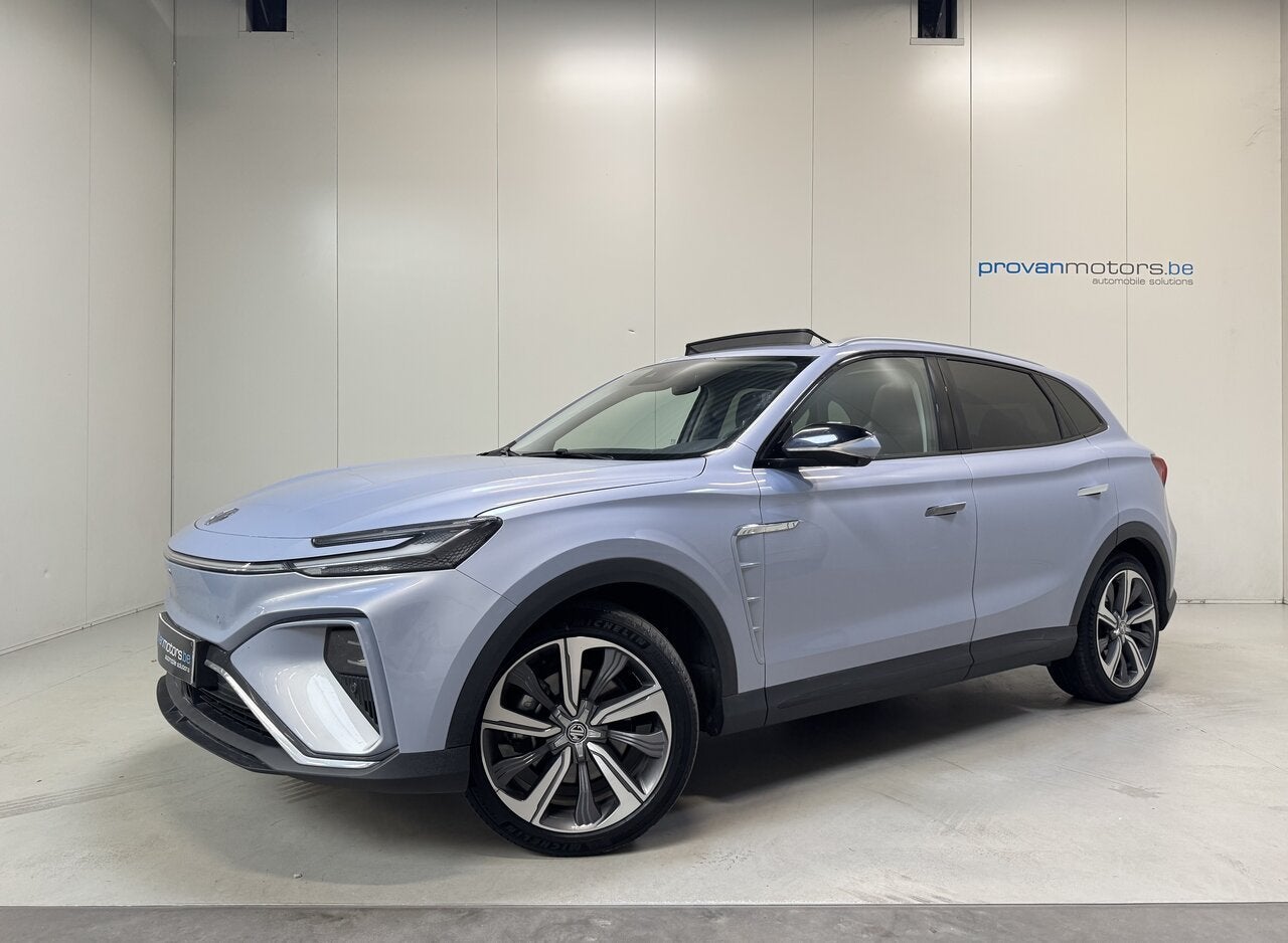 MG Marvel R EV 70 kWh Luxury - Pano - SoH 99%! Topstaat! 1S, Autos, 0 kg, Argent ou Gris, 0 kg, Noir