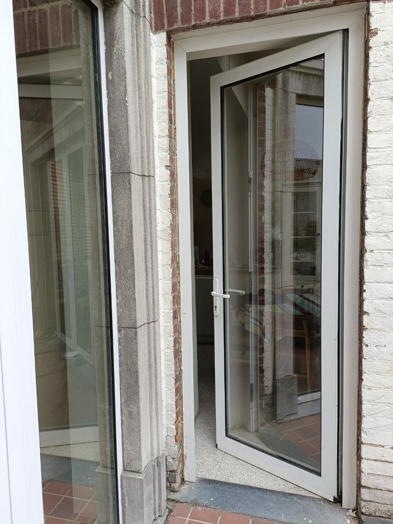 Porte extérieure en aluminium, Bricolage & Construction, 75 à 150 cm, Chambranle de porte, Aluminium, Enlèvement