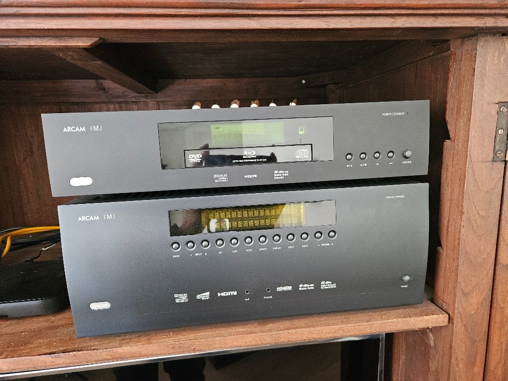 Volledige surround installatie Arcam - Monitor Audio Gold, Autres marques, Lecteur Blu-ray, Comme neuf, Enlèvement