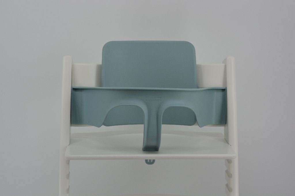 Stokke Trip Trap Denim Drift — chaise Trip Trap, Envoi, Utilisé, Chaise évolutive, Coulissant