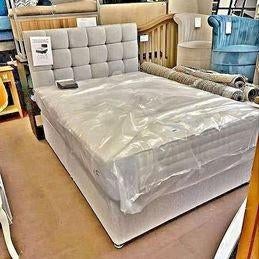 Nouveau lit double 160x200 + matelas et prix de vente, Neuf, Sommier, 200 cm, Deux personnes