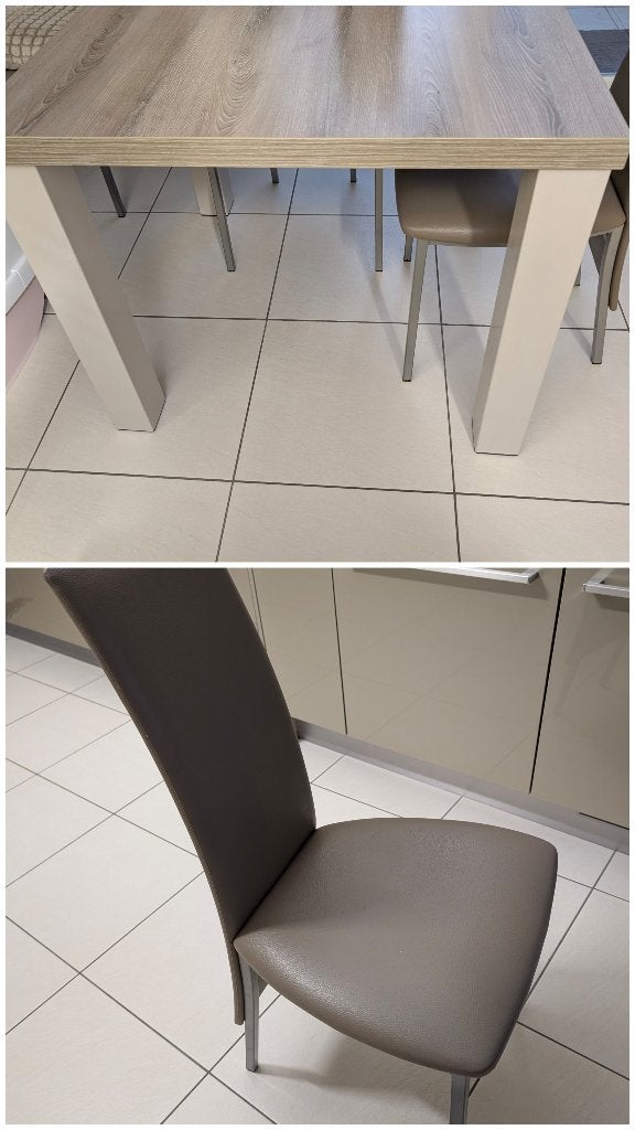 Table et chaise de cuisine, Maison & Meubles, Tables | Tables à manger, Quatre personnes, 50 à 100 cm, Carré, Enlèvement