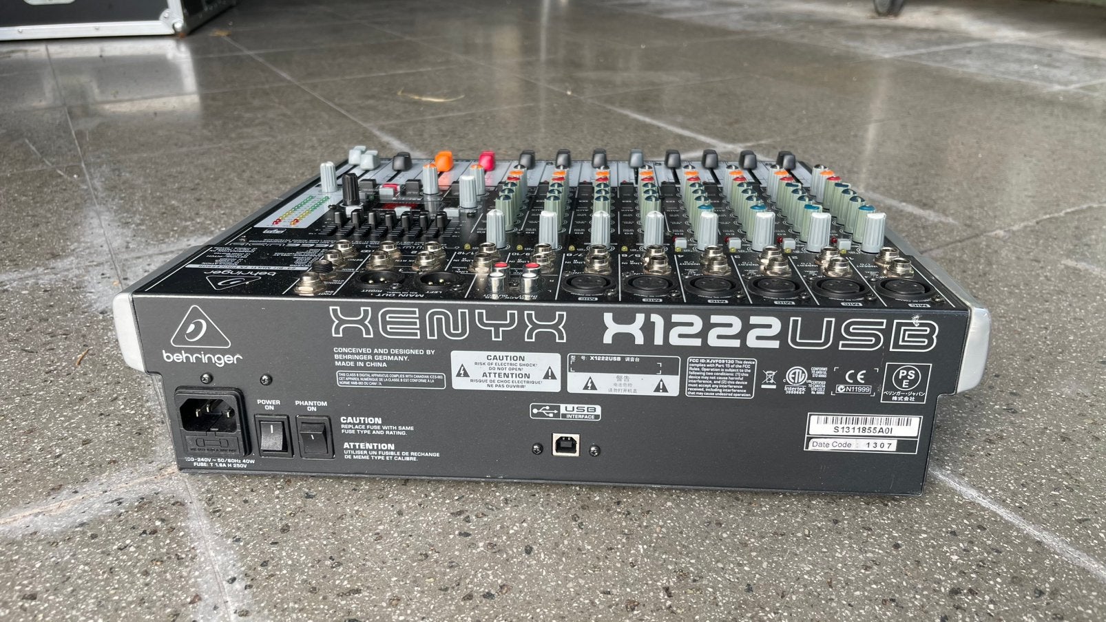 Behringer Xenix X1222USB Mengpaneel, Ophalen of Verzenden, Zo goed als nieuw