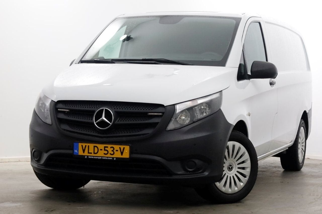 Mercedes-Benz Vito 114 CDI 136pk Lang 9G Automaat 4x4 4WD Na, Auto's, Automaat, Wit, Mercedes-Benz, Diesel