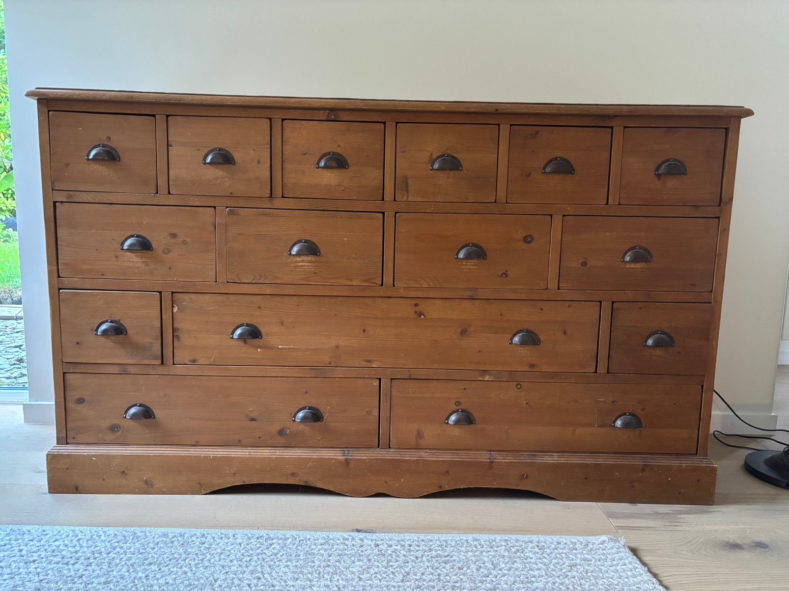 Commode à tiroir en pin, Maison & Meubles, 5 tiroirs ou plus, Enlèvement, Utilisé, Pin