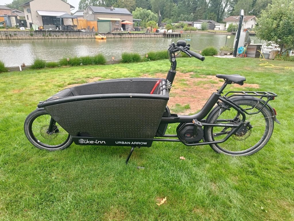 Urban Arrow Family Cargo Line (2021/5000km) incl. acc., Fietsen en Brommers, Gebruikt, 3 kinderen, Elektrisch, Schijfrem