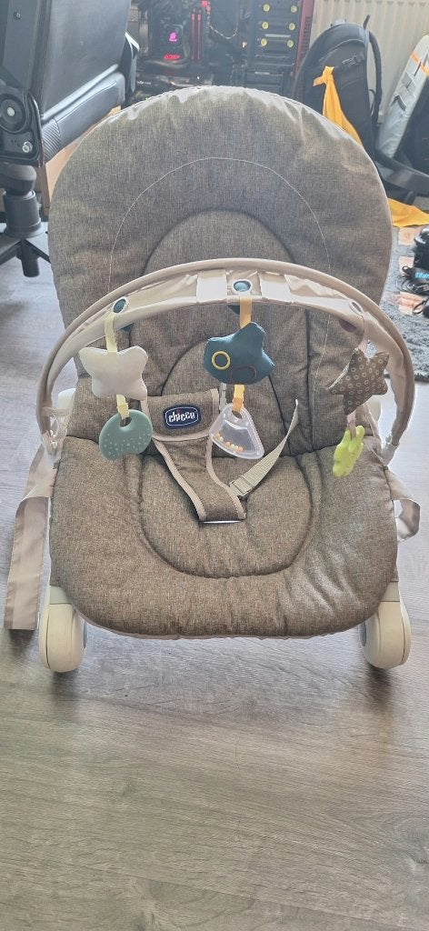 videur, Comme neuf, Avec ceinture(s), Chaise rebondissante, Enlèvement