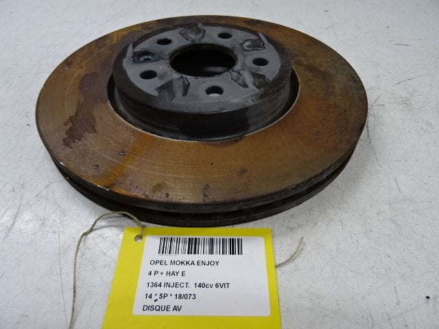 FREIN DISQUE AVANT Opel Mokka / Mokka X (01-2012/12-2019), Opel, Opel Automobile GmbH, Utilisé, Kontakt-opel@opel.com