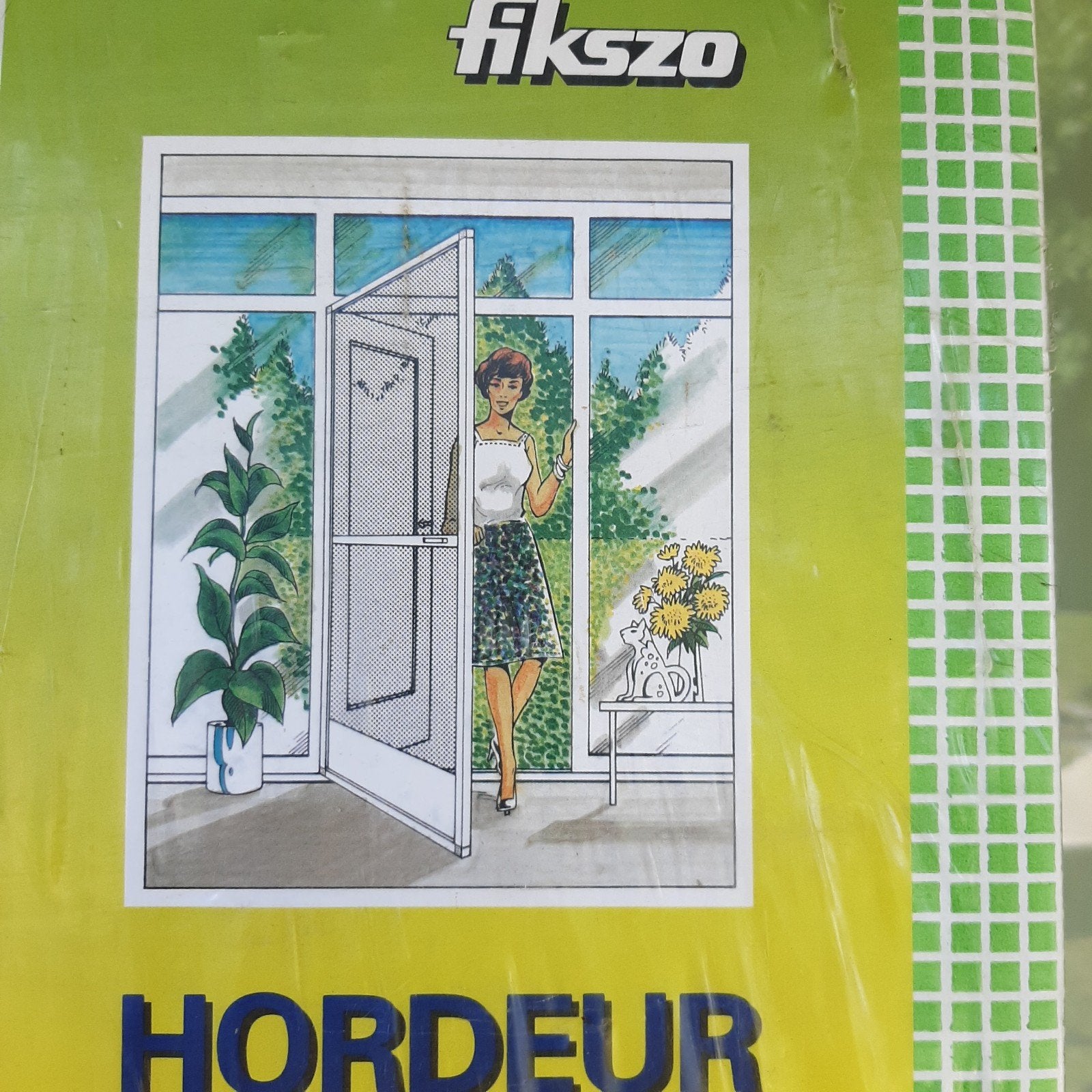Hordeur Nieuwstaat, Enlèvement, Porte moustiquaire