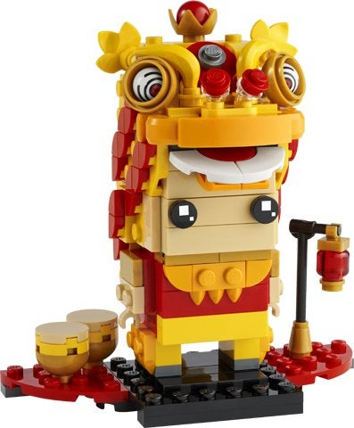 LEGO BrickHeadz 40540 Lion Dance Guy, Lego, Nieuw, Ophalen of Verzenden, Complete set