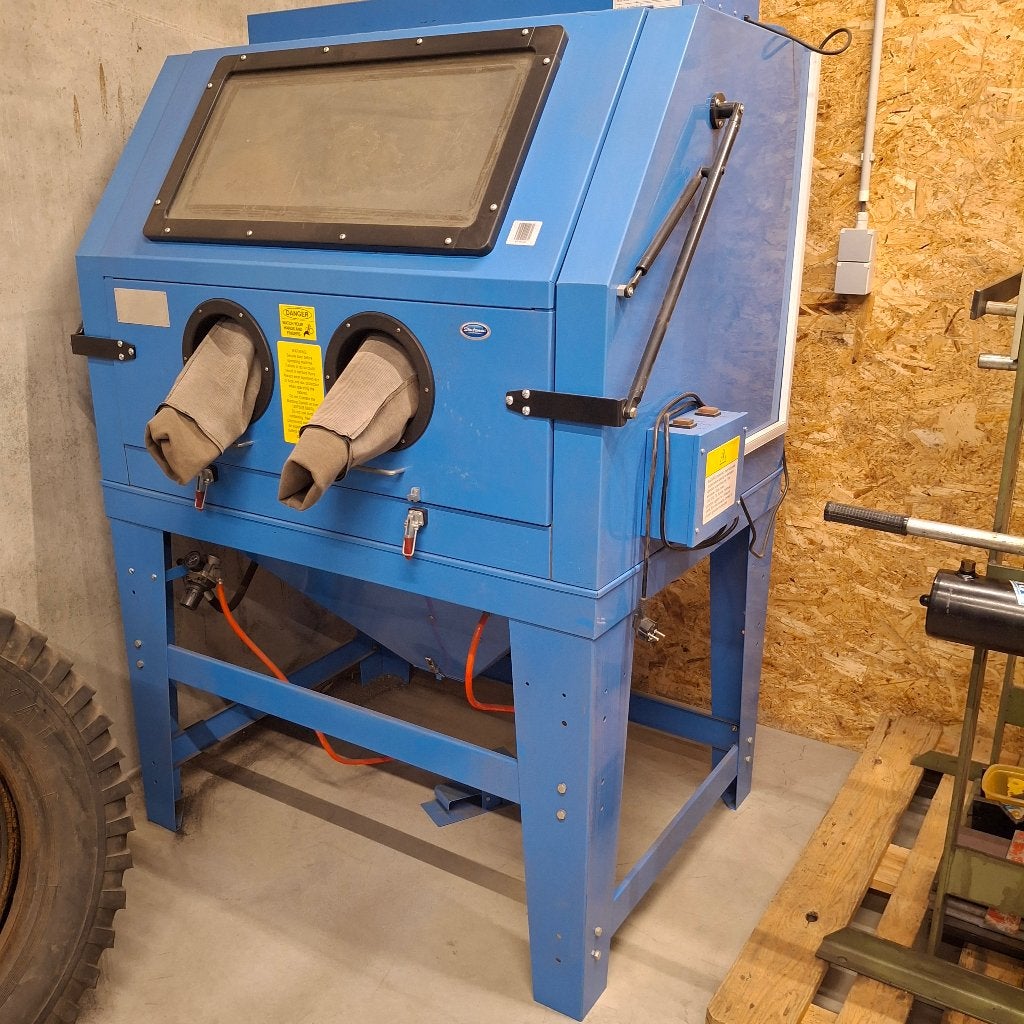 zandstraal cabine - 1000 liter, Ophalen, Zo goed als nieuw