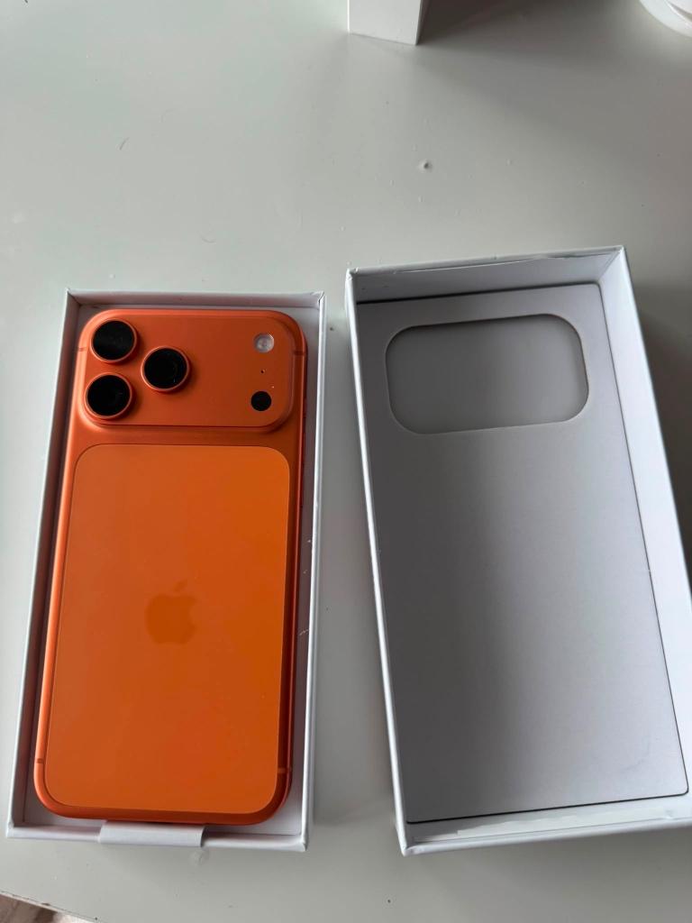iPhone 17 pro Max, Télécoms, Téléphonie mobile | Apple iPhone, Autres modèles, Enlèvement, Sans abonnement, 100 %