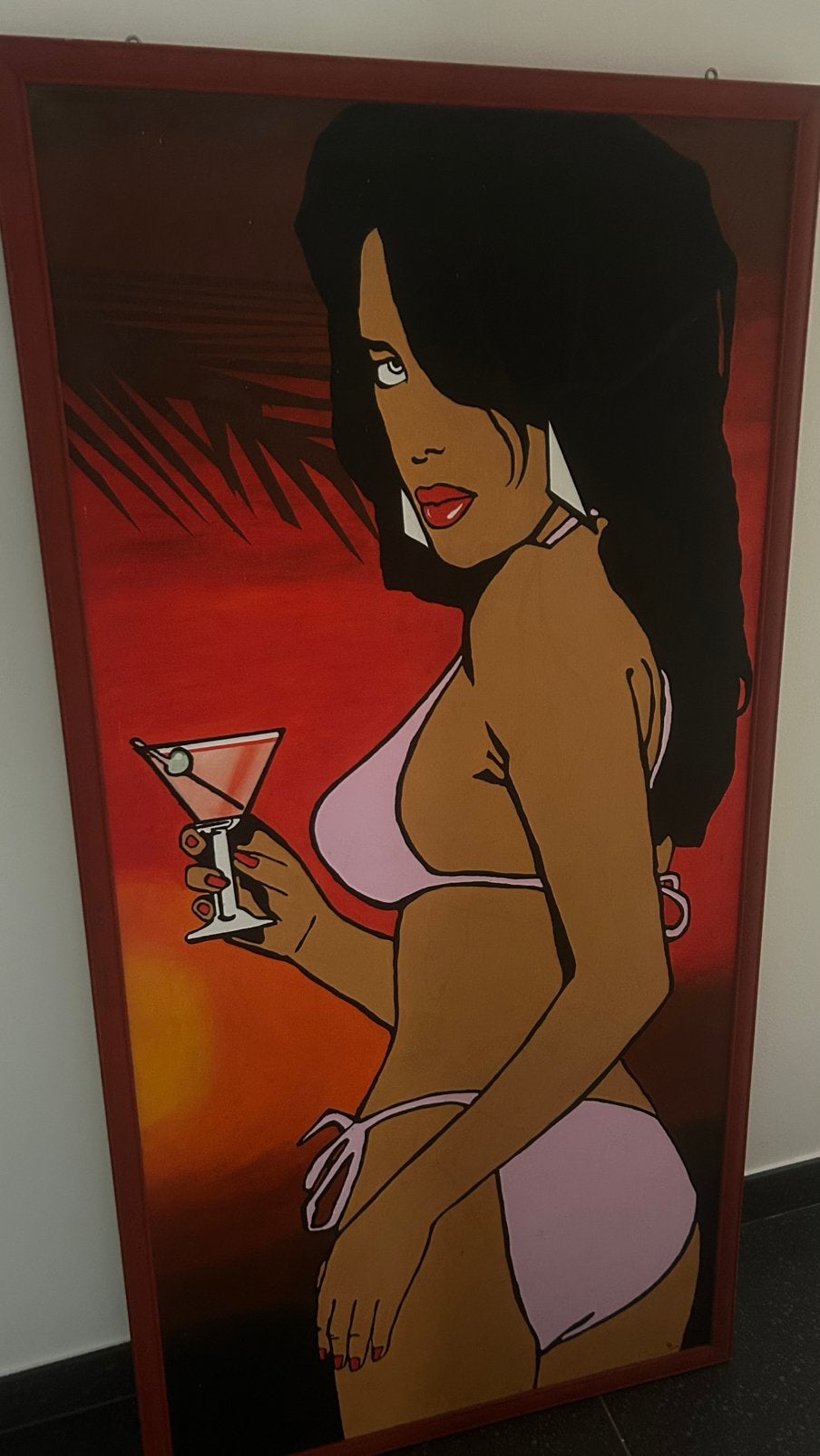 Grand Theft Auto Vice City Cover Girl GTA VI retro art, Enlèvement, Encadré, Figures