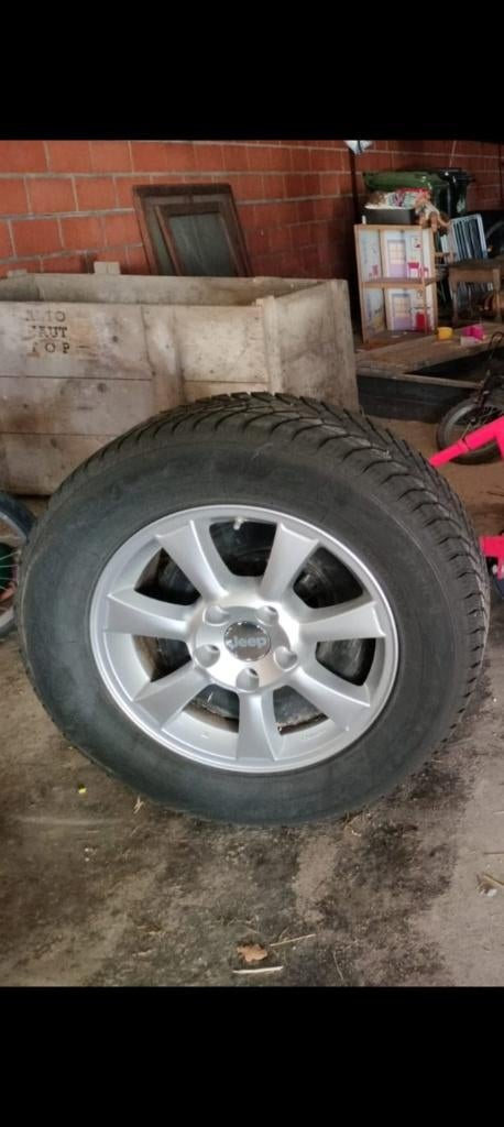 Auto velgen met banden, Ophalen, Banden en Velgen, Nieuw, 17 inch