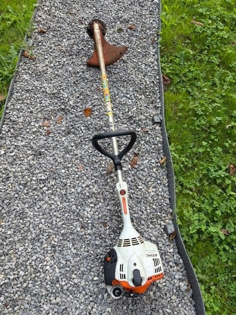 Stihl bosmaaier, Ophalen, Gebruikt