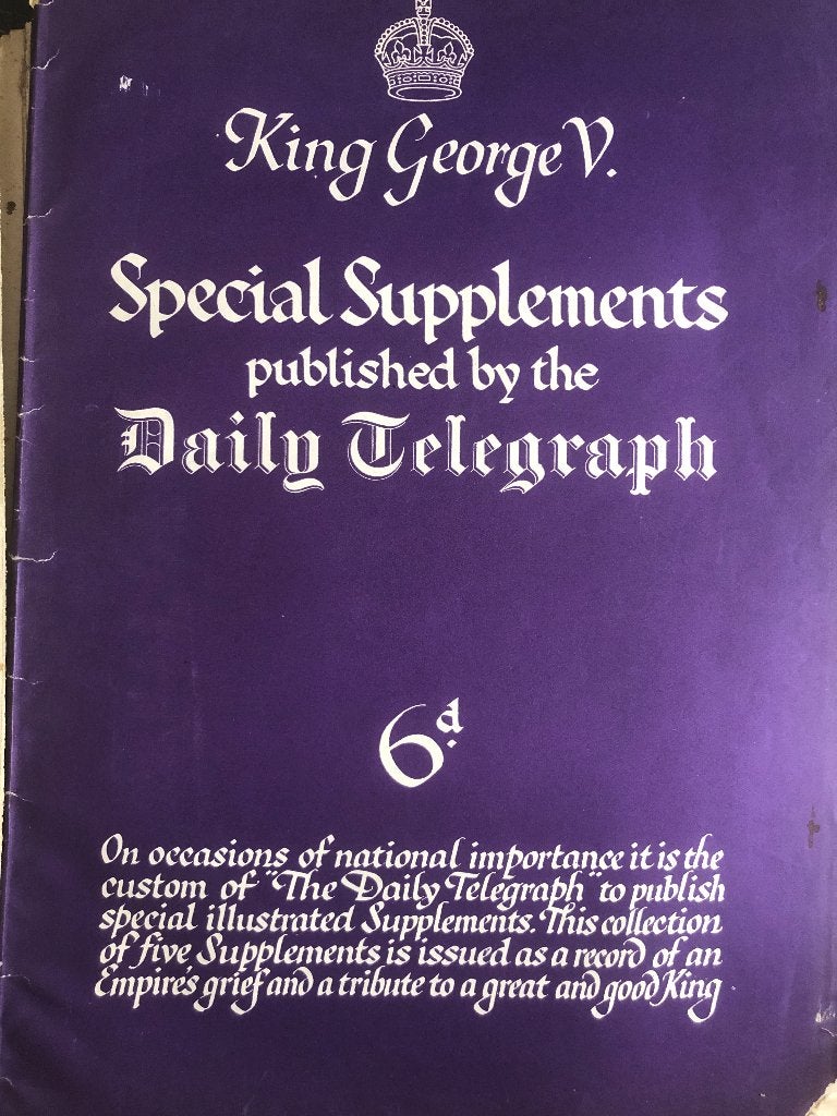 Magazines à la mémoire de George V, Livres, Enlèvement ou Envoi, Utilisé