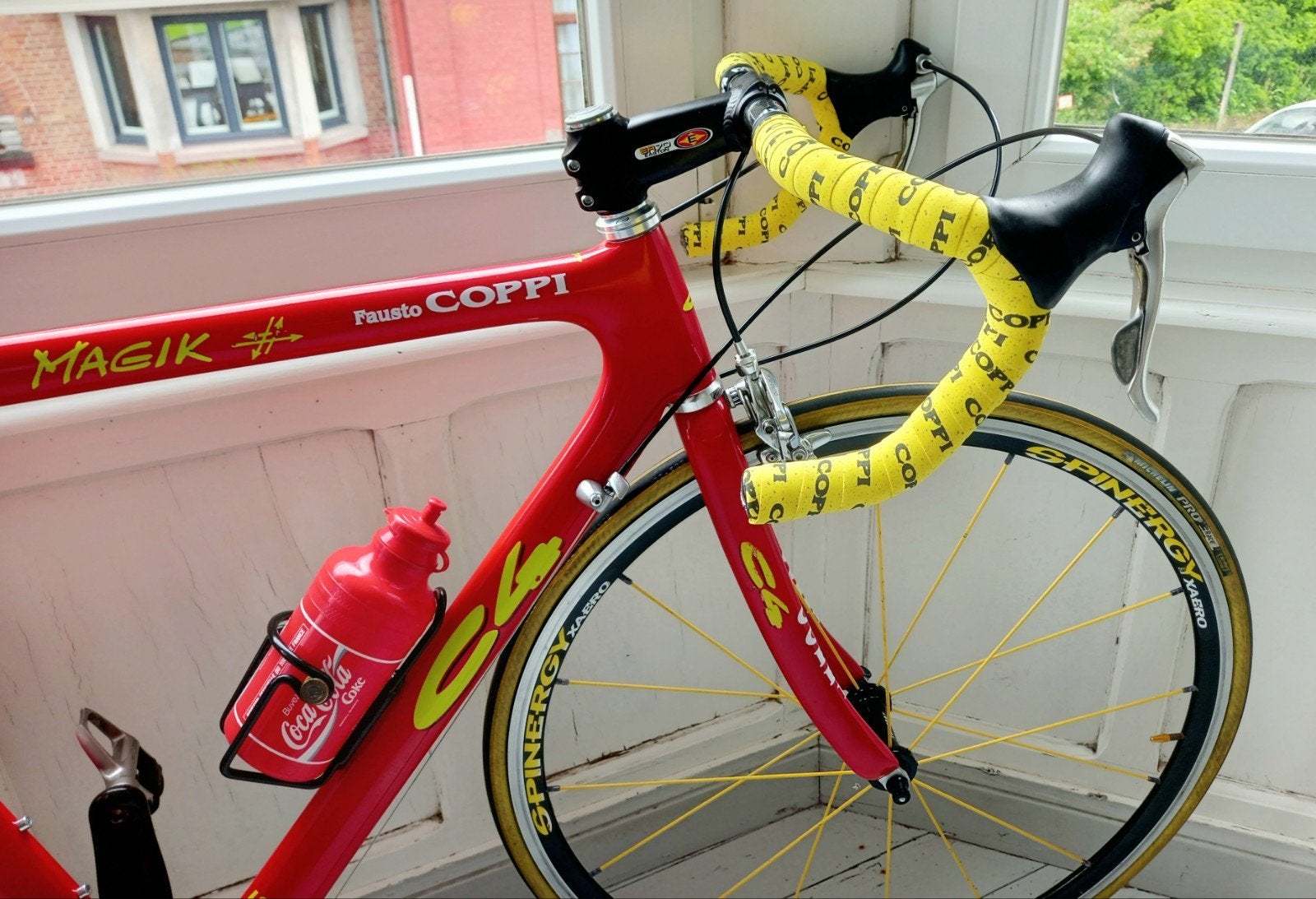 superbe C4 MAGIK fausto coppi  team plolti 1997, Fietsen en Brommers, Ophalen