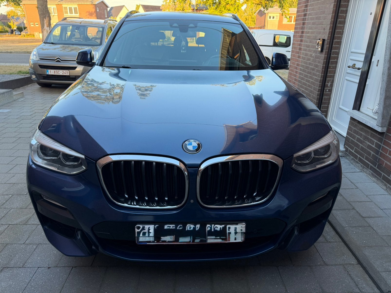 BMW X3 MP 2019 149.000 km blauw, Autos, Cuir, Euro 6, Carnet d'entretien, 5 portes