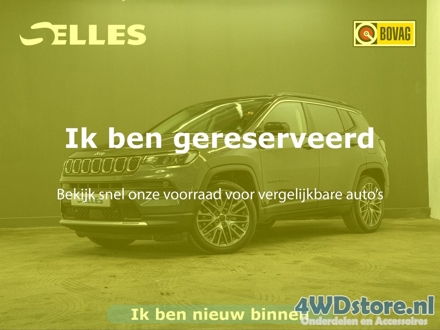 Jeep Compass 4xe 190 Plug-in Hybrid Electric Night Eagle | A, Auto's, Automaat, Zwart, Compass, 44 g/km