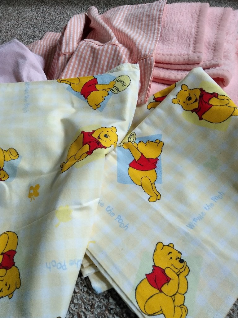 Kinderbed deken + lakentjes/kussenovertrek, Ophalen of Verzenden, Zo goed als nieuw, Deken