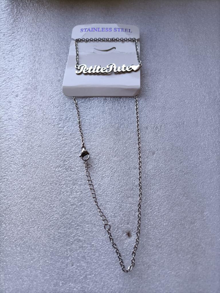 Collier avec pendentif acier inoxydable, Neuf, Avec pendentif, Autres matériaux, Argent