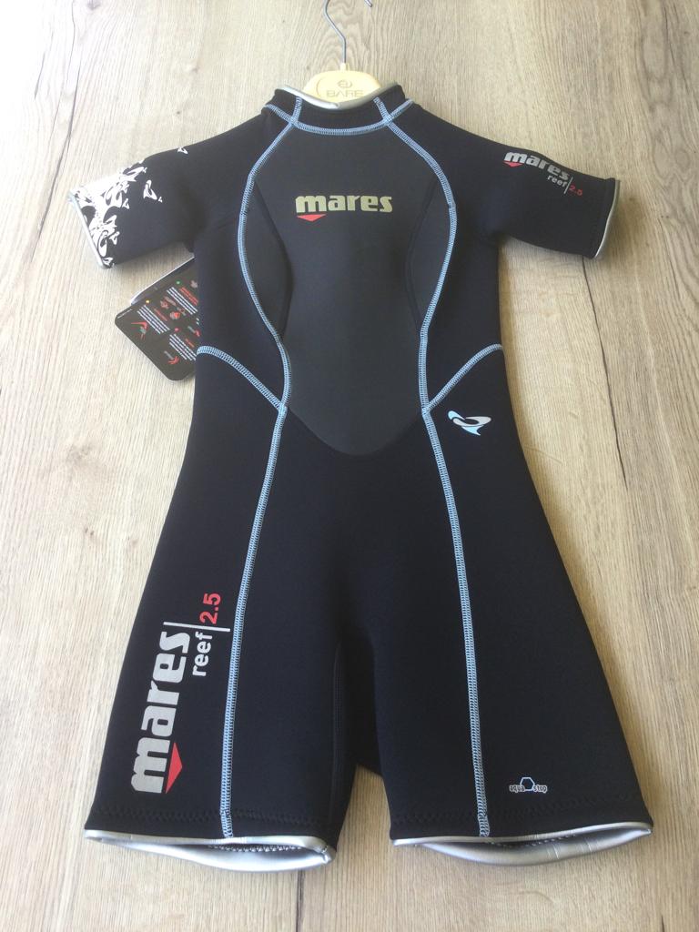 Mares Reef 2,5mm Lady Shorty size 1 - Nieuw uit stopzetting, Watersport en Boten, Duiken, Nieuw, Duikpak, Ophalen of Verzenden