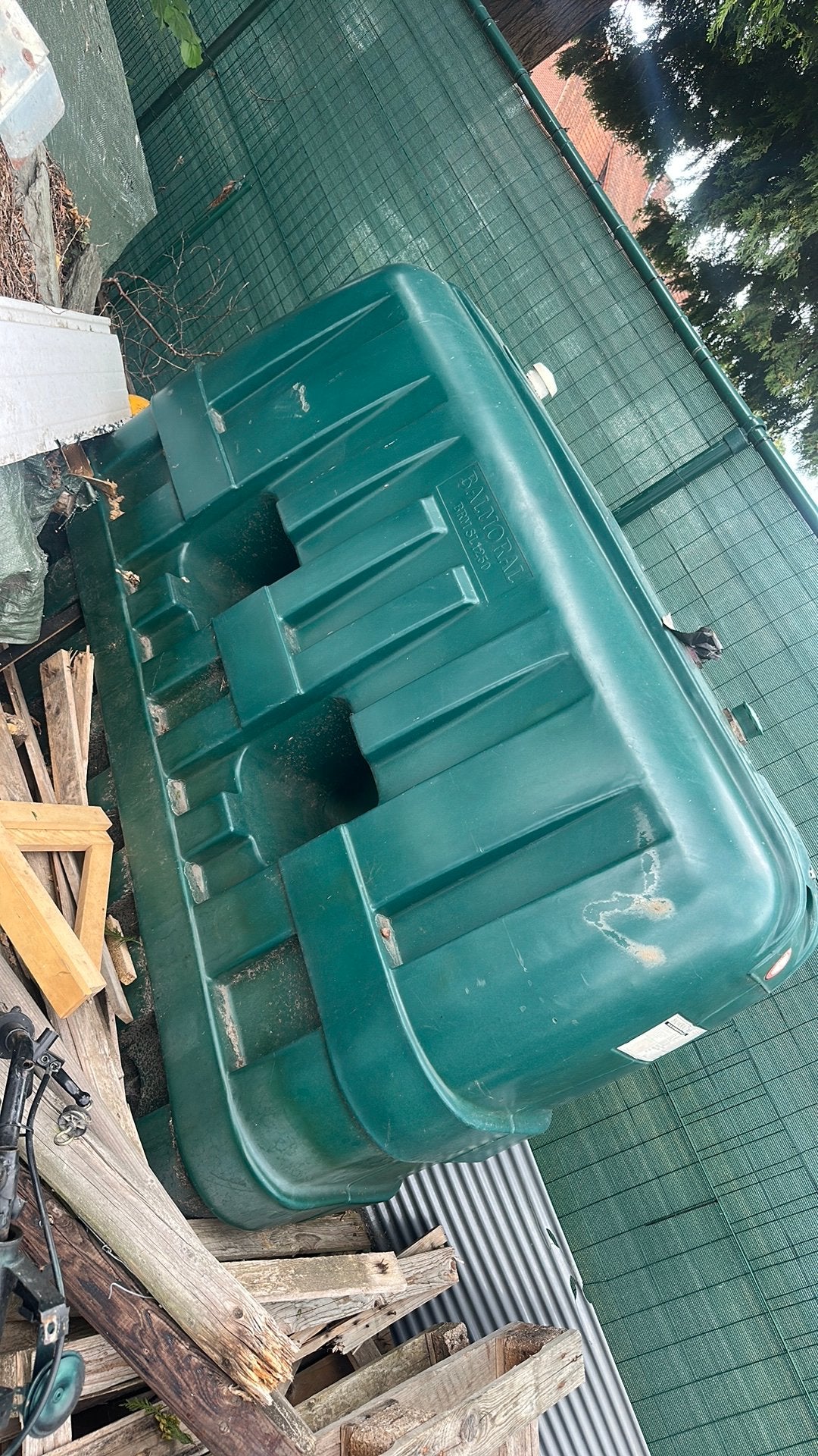 Mazout tank 1250 liter, Ophalen, Zo goed als nieuw