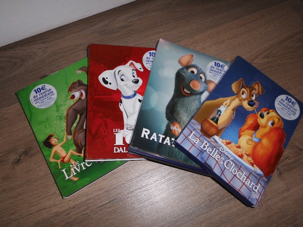 Walt Disney DVD-boxset naar keuze nr. 17 - 19 - 22 en 90, Ophalen of Verzenden