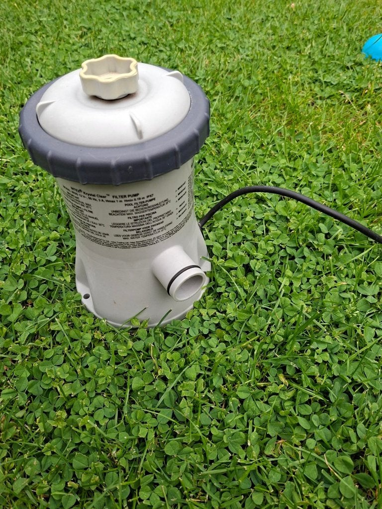 Zwembadpomp Intex 602G, Tuin en Terras, Ophalen, Gebruikt, Zwembadpomp