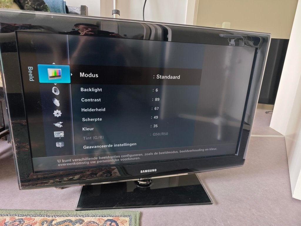 LCD TV Samsung 37'' (97cm) GEEN SMART TV, Ophalen, LCD, 80 tot 100 cm, Samsung