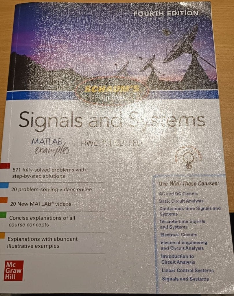 Signals and systems, Boeken, Studieboeken en Cursussen, Ophalen of Verzenden, Zo goed als nieuw, Hoger Onderwijs