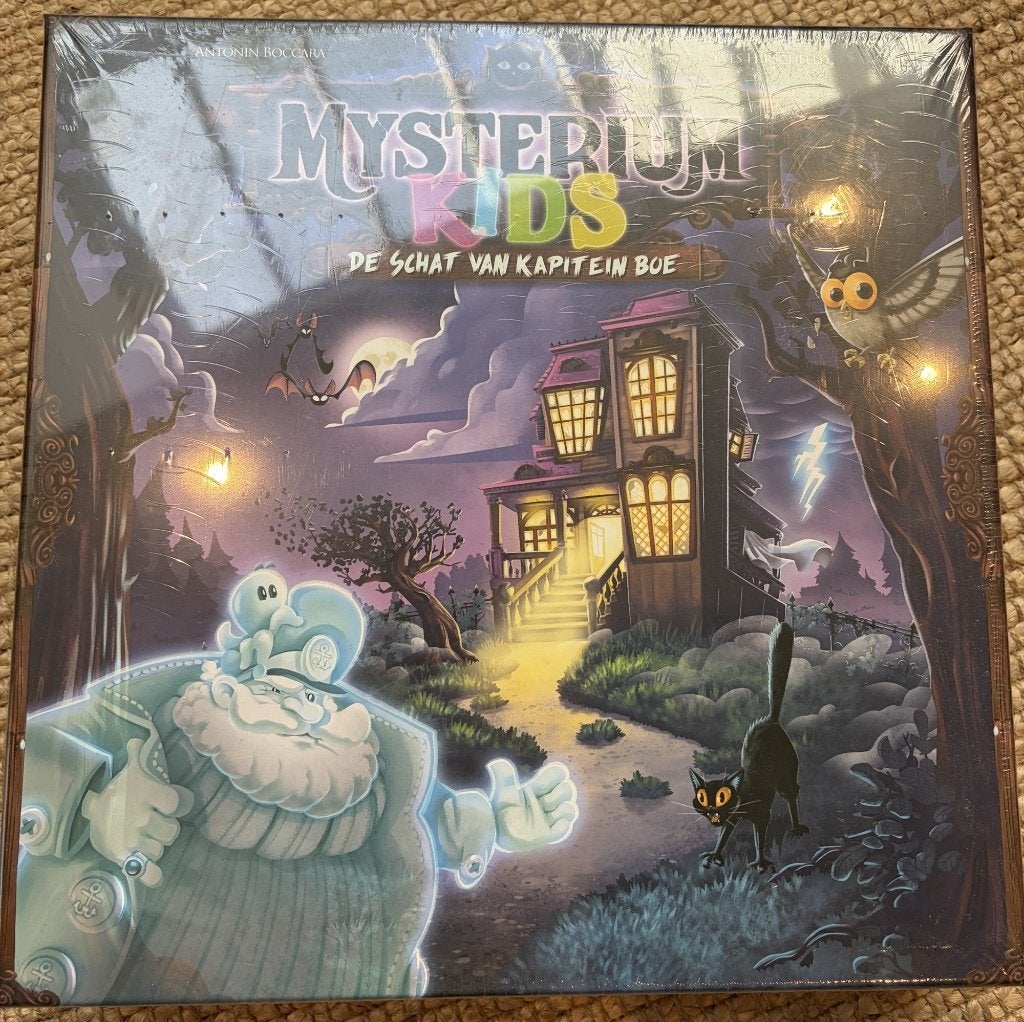 Mysterium Kids: De Schat van Kapitein Boe - NIEUW in folie, Een of twee spelers, Ophalen, Nieuw, Asmodee