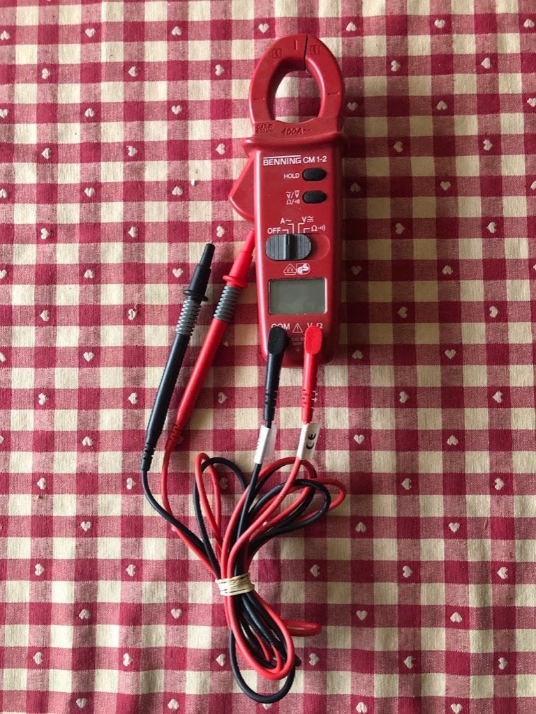 Multimeter/stroomtang, Doe-het-zelf en Bouw, Ophalen, Zo goed als nieuw, Multimeter