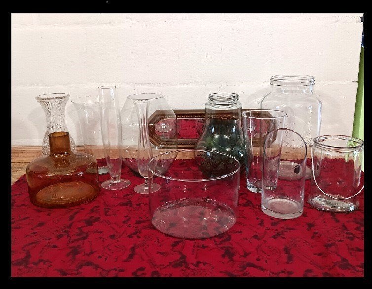 Lot de vases en verre, Enlèvement