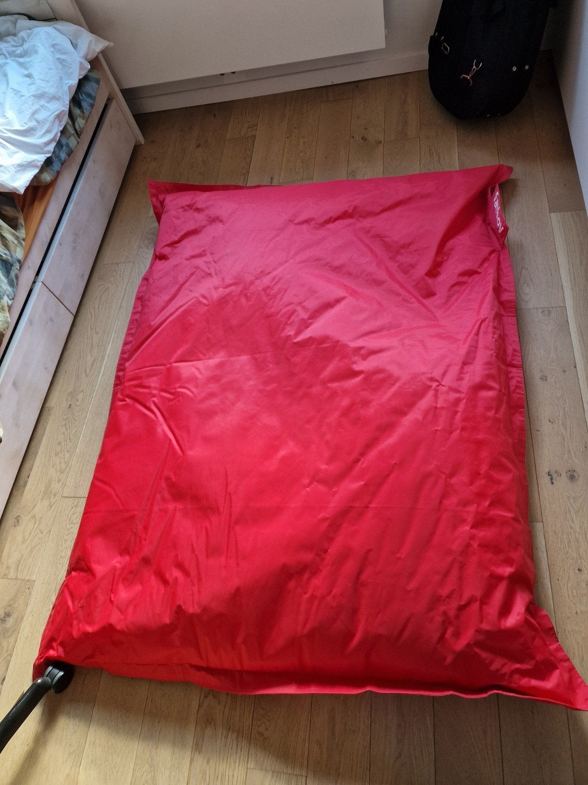 Fatboy Original rouge, Maison & Meubles, Enlèvement, Utilisé, Rouge, Pouf