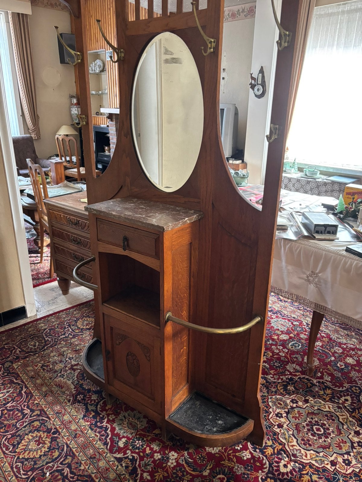Oude kaptafel, Ophalen, Zo goed als nieuw