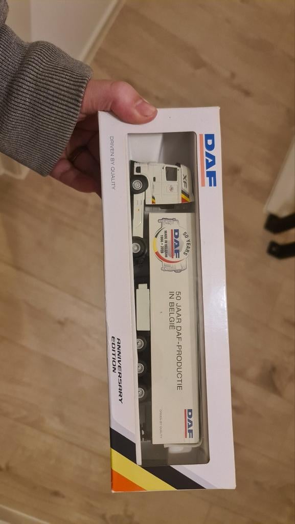 DAF XF + trailer anniversary Edition 50 jaar, Enlèvement ou Envoi, Neuf, Bus ou Camion, Autres marques