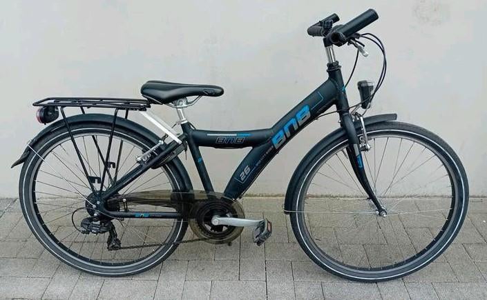 Jongensfiets alu BNB City Rider 26inch 7speed NIEUWPRYS 495€, Fietsen en Brommers, Gebruikt, Versnellingen, Oxford Sparta Batavus Norta gazelle Granville Sparta cube trek