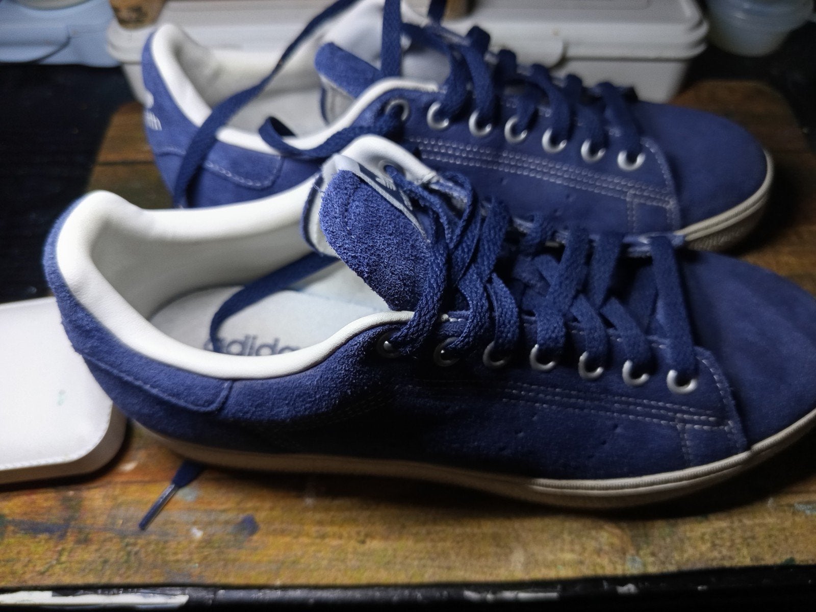 Adidas sneakers size 42, Vêtements | Hommes, Chaussures, Enlèvement ou Envoi, Adidas, Porté, Bleu