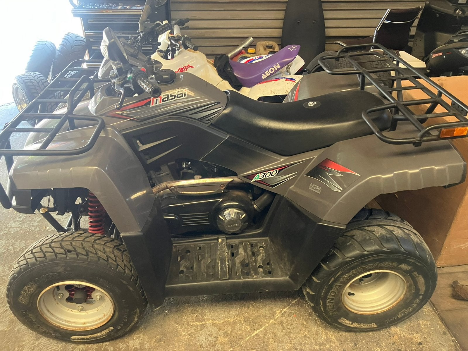 Quad masai 300cc automaat zonder homologatie, Motoren, 1 cilinder, 300 cc