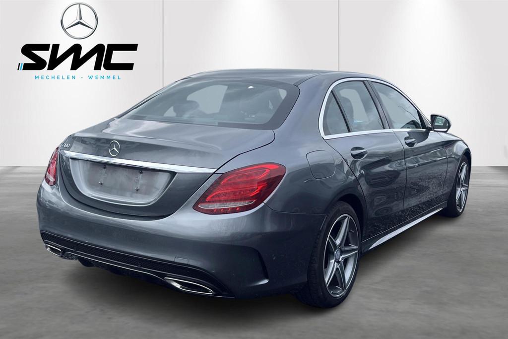 Mercedes-Benz C-klasse C 180 AMG Line, Auto's, Mercedes-Benz, 4 deurs, Gebruikt, 4 cilinders, 700 kg