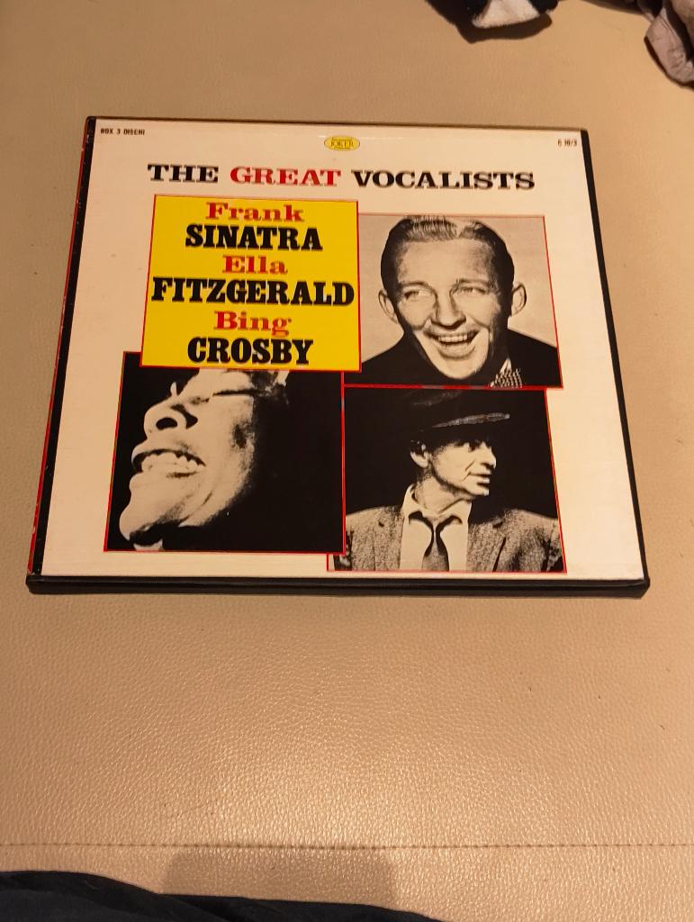Box set van Frank Sinatra, Ella Fitzgerald & Bing Crosby, Gebruikt, Verzenden, Overige formaten, Voor 1940