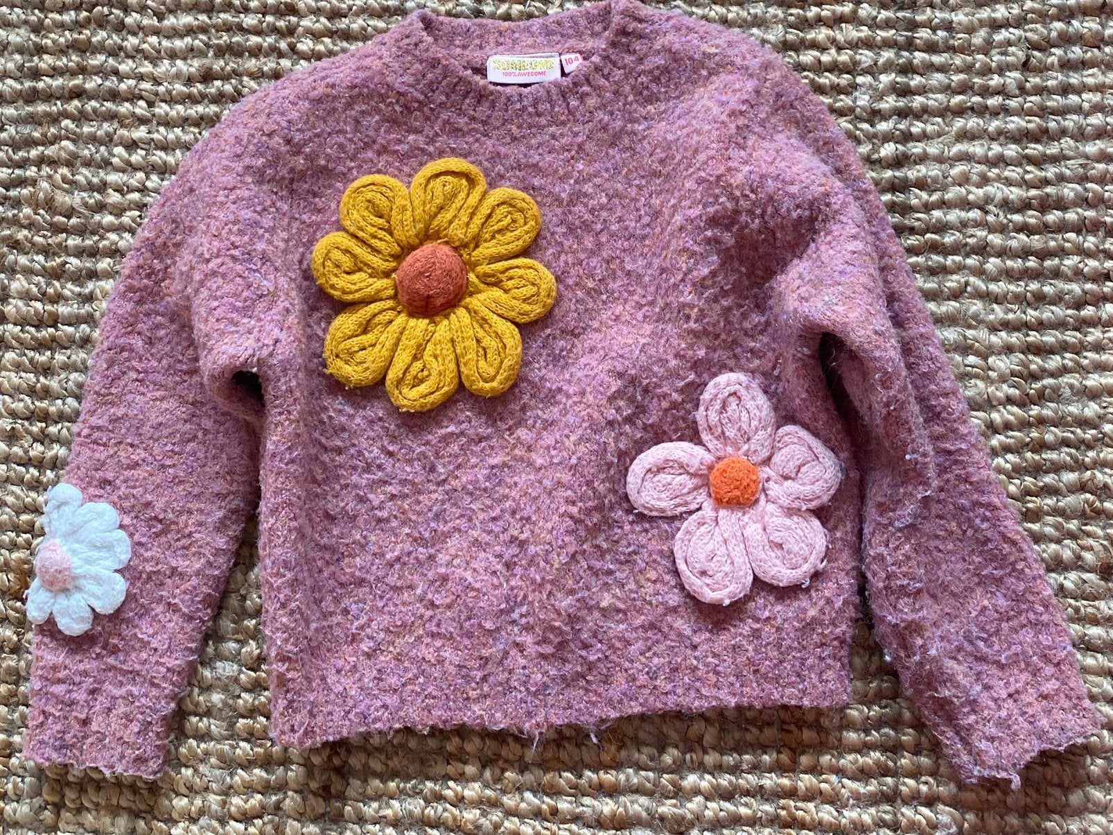 SOMEONE lekker warme pull met wol meisje maat 98-104 (4-5j), Ophalen of Verzenden, Gebruikt, Meisje, Overhemd of Blouse